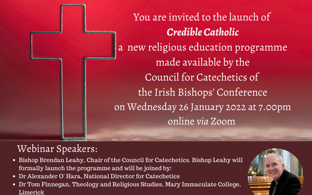 Bishop Brendan Leahy to launch ‘Credible Catholic’ religious education programme during Catholic Schools Week 2022